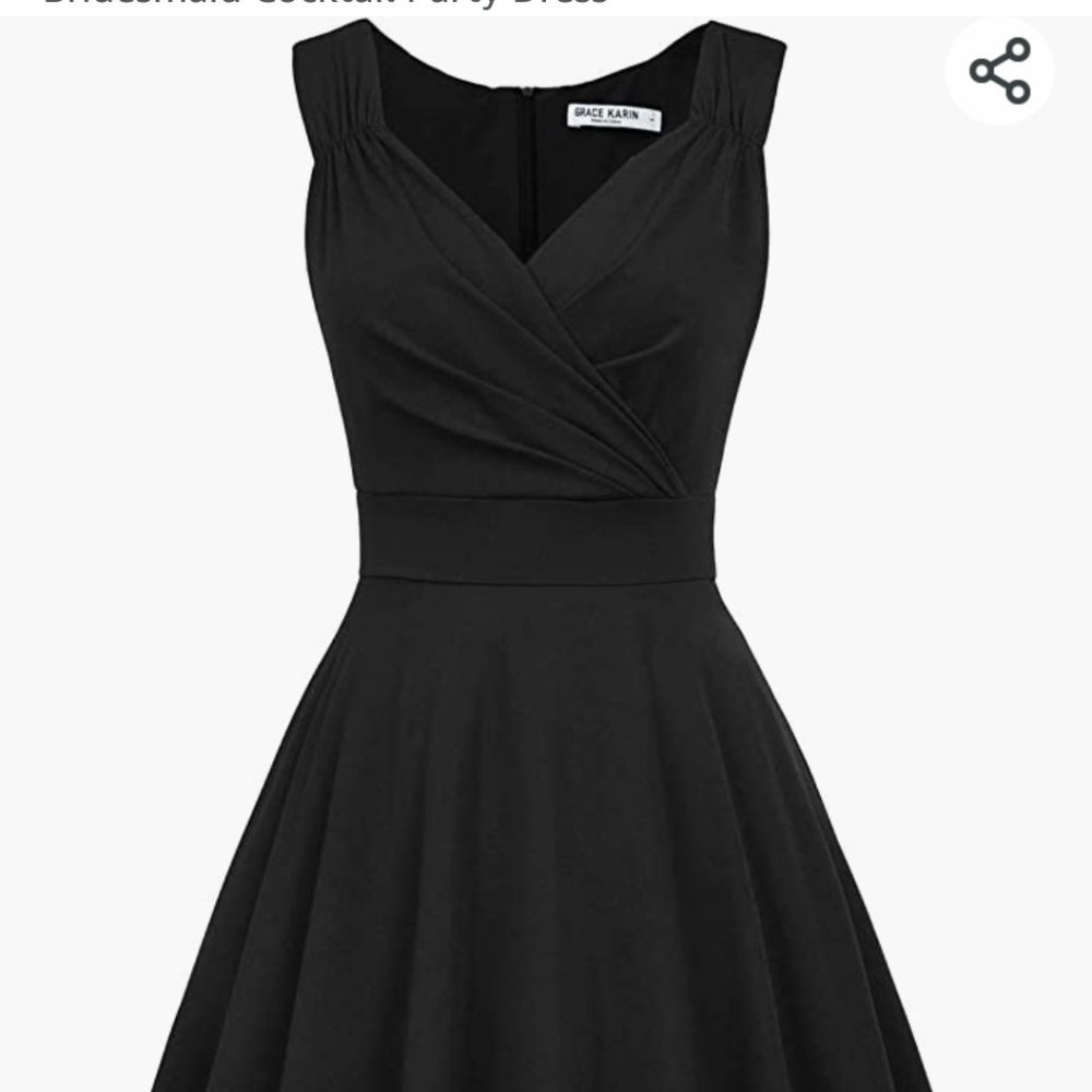 Classic Style Knee Length Dress